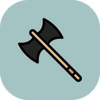 Axe Colorful Icon Style vector