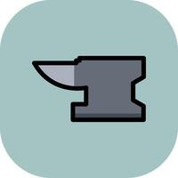 Anvil Colorful Icon Style vector