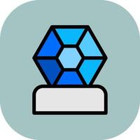 Gem Colorful Icon Style vector