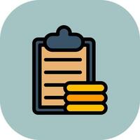 Commesion Colorful Icon Style vector