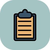 Report Colorful Icon Style vector