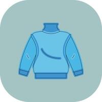 Crewneck Colorful Icon Style vector