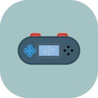 Game Console Colorful Icon Style vector