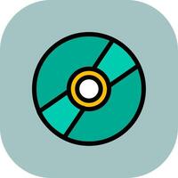 Cd Colorful Icon Style vector