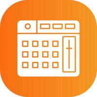 Launchpad Colorful Icon Style vector
