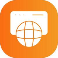 Global Communication Colorful Icon Style vector