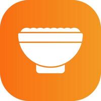 Salad Colorful Icon Style vector