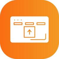 Drag And Drop Colorful Icon Style vector