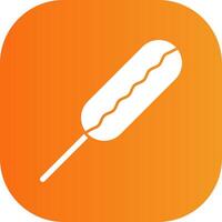 Kebab Colorful Icon Style vector