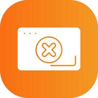 Error Colorful Icon Style vector