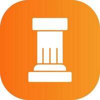 Column Colorful Icon Style vector