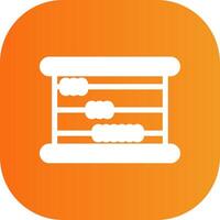 Abacus Colorful Icon Style vector