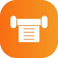 Scroll Colorful Icon Style vector