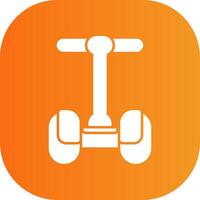 Segway Colorful Icon Style vector