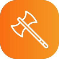 Axe Colorful Icon Style vector