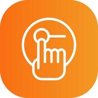 Touch Screen Colorful Icon Style vector