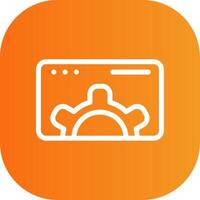 Web Optimization Colorful Icon Style vector