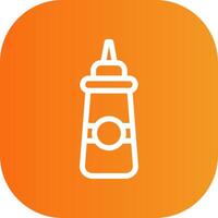 Sauces Colorful Icon Style vector