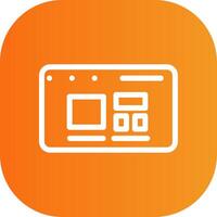 Responsive Design Colorful Icon Style vector