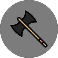 Axe Colorful Icon Style vector