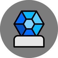 Gem Colorful Icon Style vector