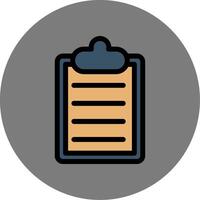 Report Colorful Icon Style vector