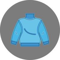 Crewneck Colorful Icon Style vector