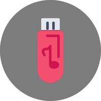 Usb Colorful Icon Style vector