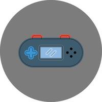 Game Console Colorful Icon Style vector