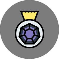 Bag Of Diamonds Colorful Icon Style vector