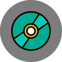 Cd Colorful Icon Style vector