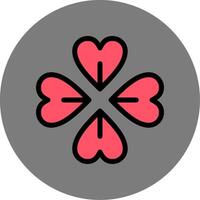 Luck Colorful Icon Style vector