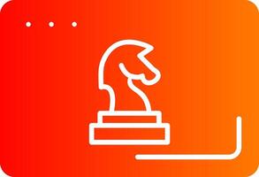 Chess Colorful Icon Style vector