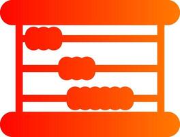 Abacus Colorful Icon Style vector