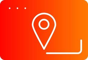 Location Colorful Icon Style vector