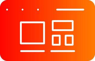 Responsive Design Colorful Icon Style vector