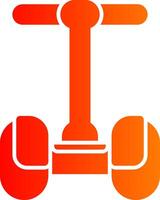Segway Colorful Icon Style vector
