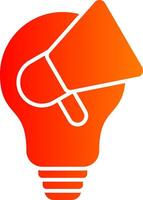 Idea Colorful Icon Style vector