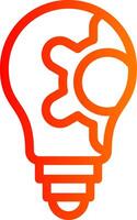 Idea Colorful Icon Style vector