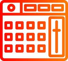 Launchpad Colorful Icon Style vector