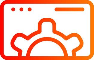 Web Optimization Colorful Icon Style vector