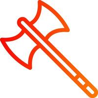 Axe Colorful Icon Style vector