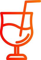 Cocktail Colorful Icon Style vector