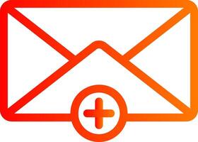 MAIL Colorful Icon Style vector