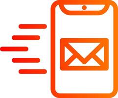 Email Marketing Colorful Icon Style vector