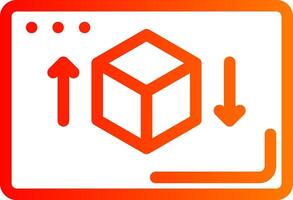 3d Colorful Icon Style vector