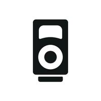 Side table icon design presents a stylish modern graphic concept with a clean structure vector