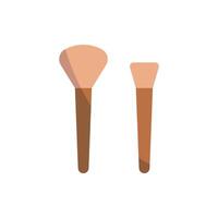 This mascara beauty icon is designed with simplicity and modernity, creating a clean and effective graphic representation of makeup essentials. vector