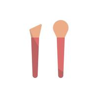 A sleek and contemporary mascara beauty icon, designed with simplicity in mind to represent beauty products in a clean and effective graphic. vector