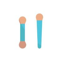 The mascara beauty icon is an ideal representation of modern design, offering a simple yet powerful graphic concept to illustrate beauty tools. vector